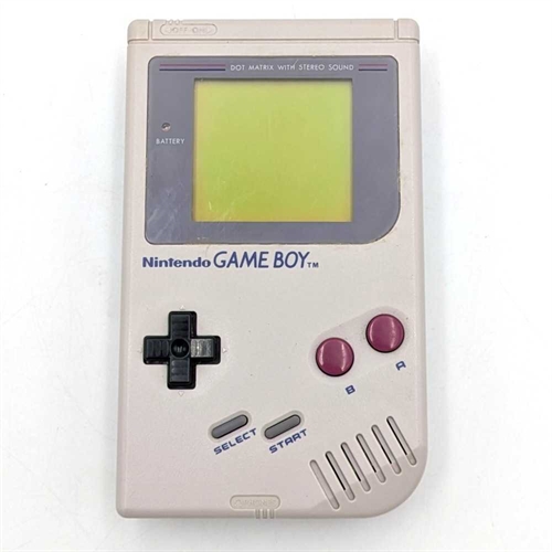 Game Boy Original - Konsol - Grey - SNR G34180500 (B Grade) (Genbrug)